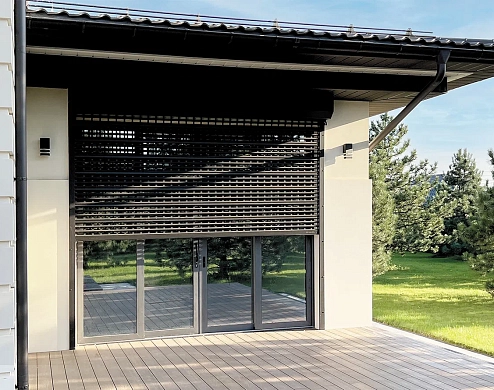 Витринные рольставни защитные