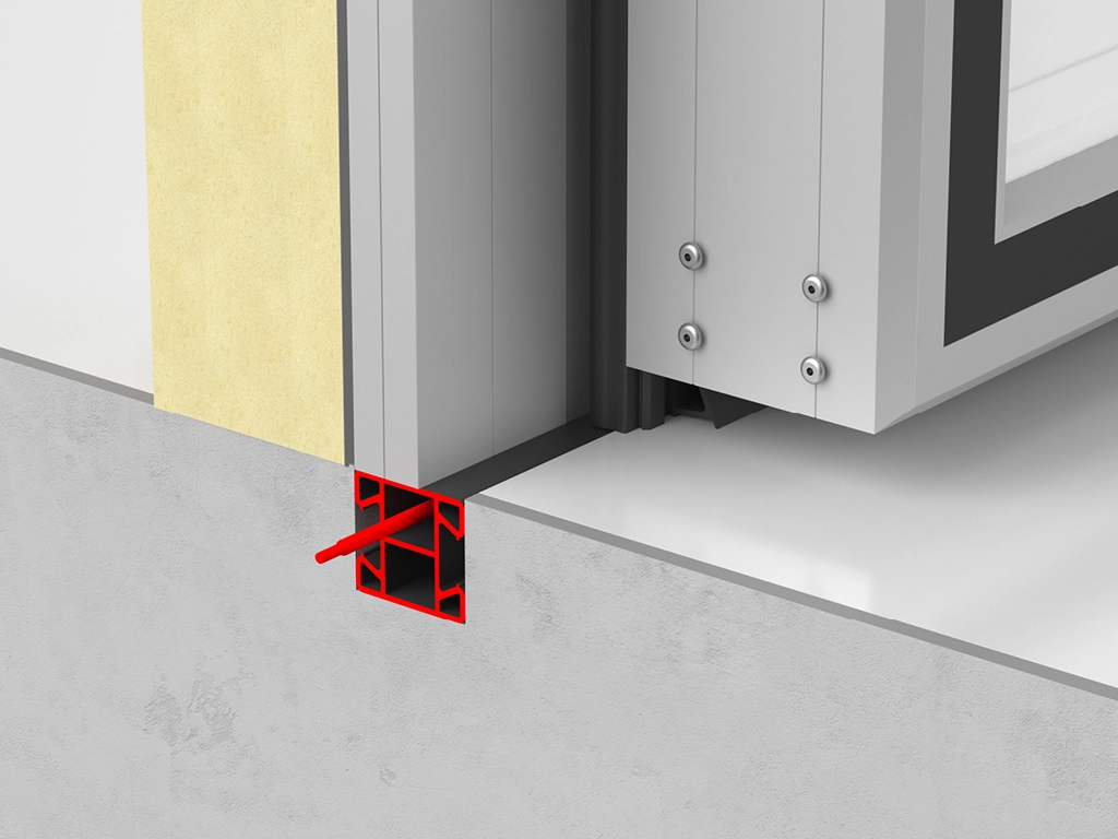 Утапливаемый порог.